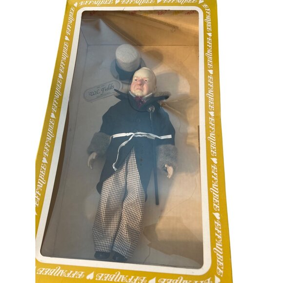 Vintage Effanbee W.C. Fields Centennial Doll 2587 Hat Original Box Estate 14" - Picture 6 of 6